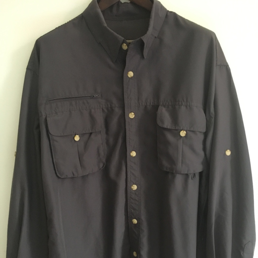 Guide's Choice Fishing Shirt - navy blue